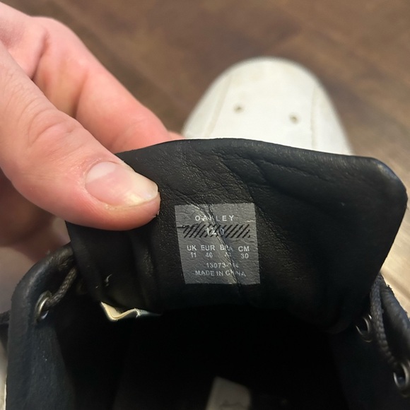 Rare vintage Oakley leather golf shoes with spikes - Picture 6 of 16